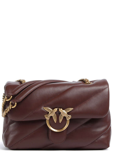 BORSA PINKO LOVE CLASSIC PUFF MAXI 100038 A0F2 R49Q ROSSO VINO