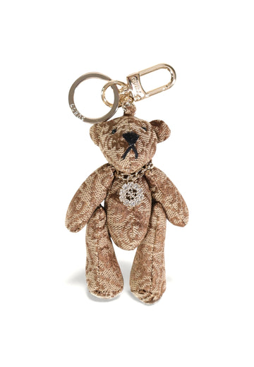 PORTACHIAV-CHARM DONNA GUESS RW7549P6101 LATTE LOGO