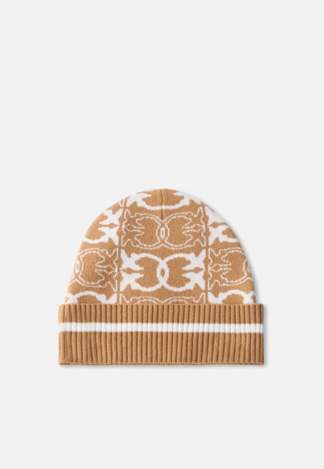 CAPPELLO CUFFIA PINKO 105991 A2YO MZ2 CAMMELLO-BIANCO