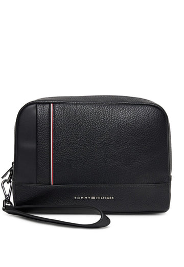 POCHETTE DA POLSO UOMO TOMMY HILFIGER AM0AM13790 BDS NERO