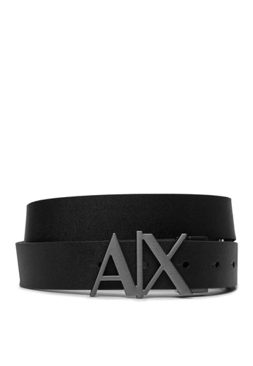 CINTURA ARMANI EXCHANGE UOMO REVERSIBILE 951017 CC505 43120 BLACK-PHANTOM