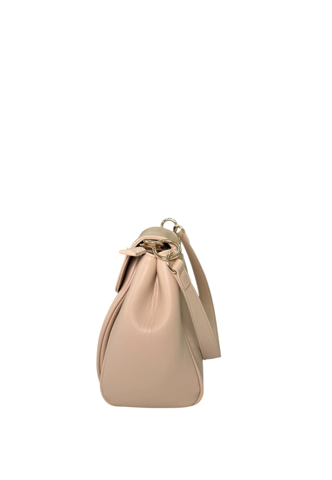 BORSA A SPALLA DONNA VERDE 16-0008547 BEIGE