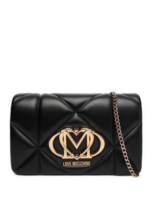 BORSAPOCHETTE TRACOLLINA LOVE MOSCHINO JC4043PP1OLC NERO