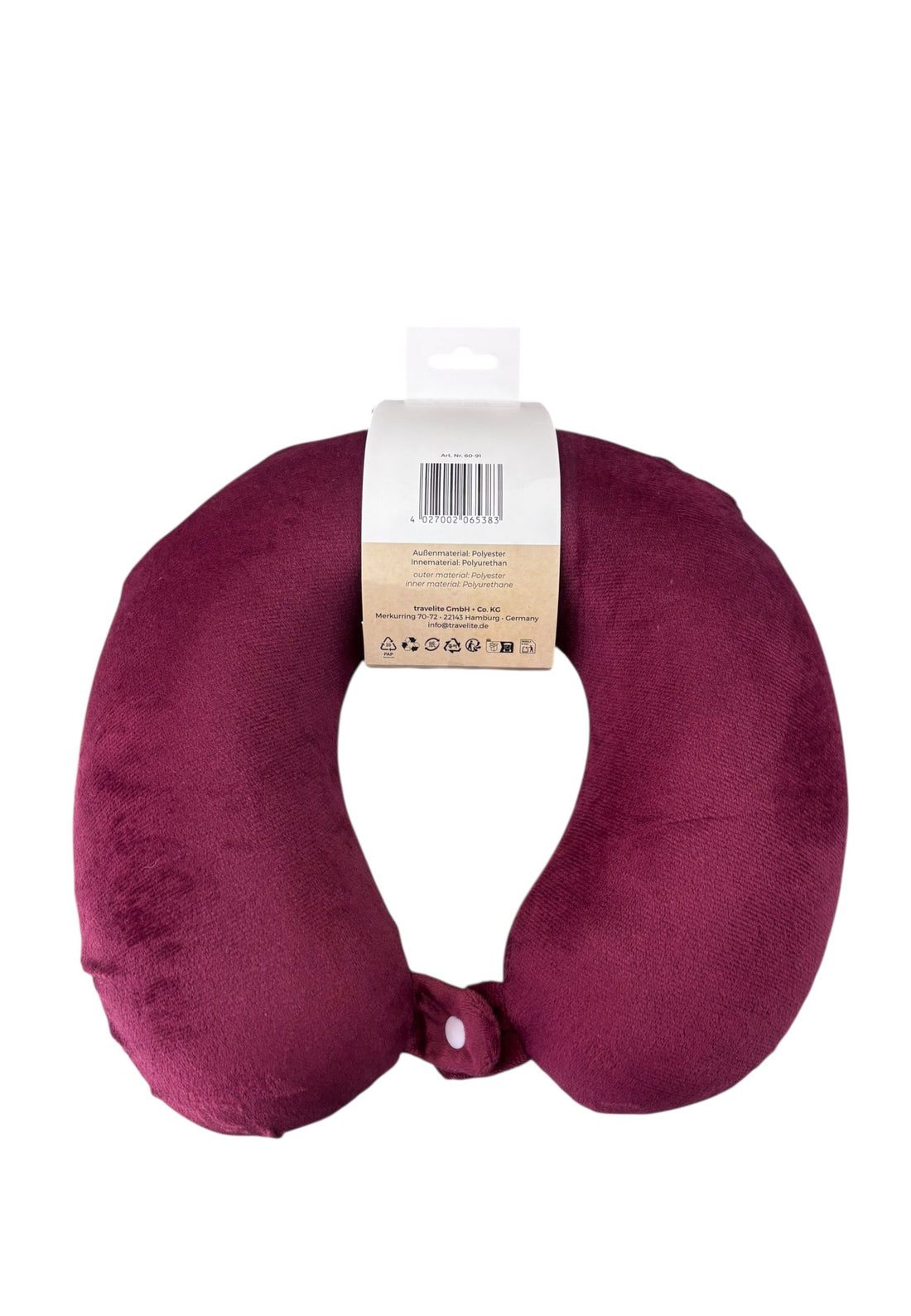 CUSCINO DA VIAGGIO TRAVELITE 60-91 BORDEAUX