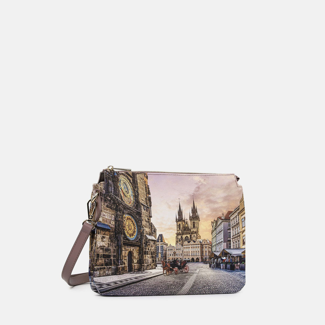 BORSA-POCHETTE - TRACOLLA YNOT YES-630F6 ASTRO CLOCK