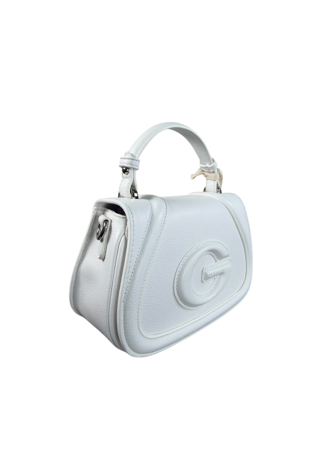 BORSA A MANO E TRACOLLA PICCOLA GAELLE GAACW03082 BIANCO