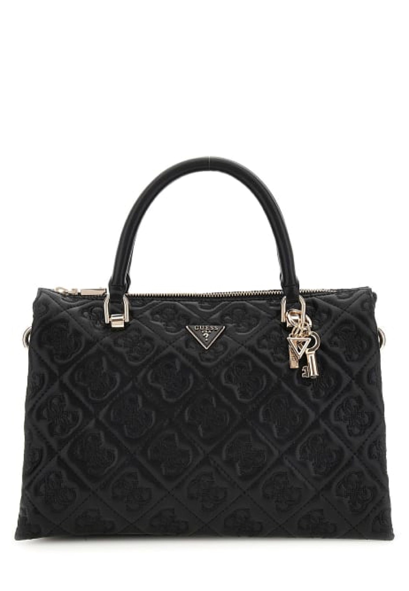 BORSA DONNA A MANO E TRACOLLA  GUESS ADELASIA QL965806 BLACK