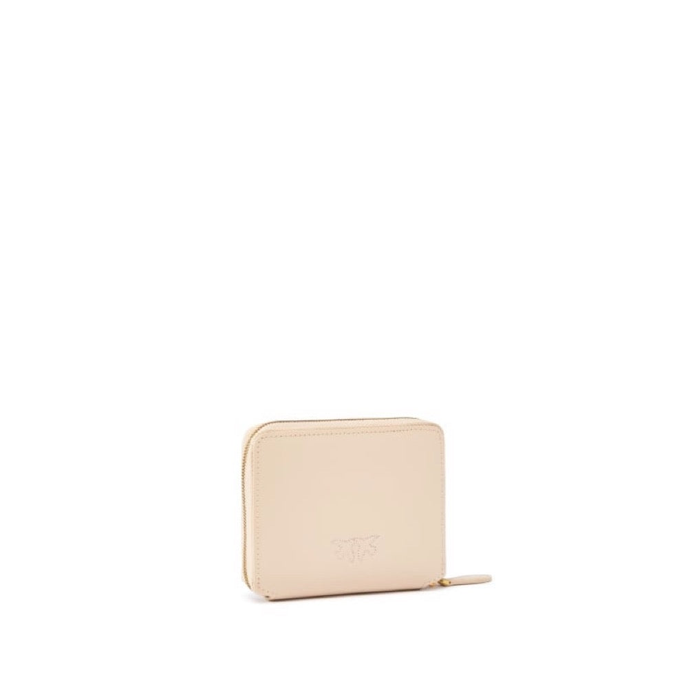 PORTAFOGLIO PINKO PICCOLO 100249 A0F1 C50Q BEIGE GRIGIO FUMO