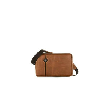 POCHETTE DA POLSO UOMO BEVERLY HILLS POLO CLUB IN PELLE BH-389 BRANDY
