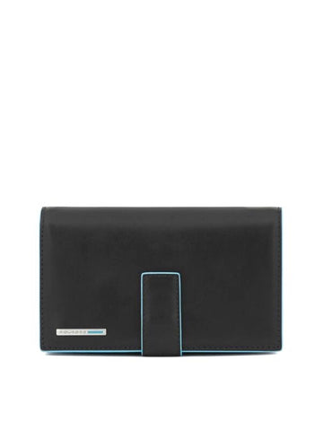 PORTAFOGLIO PIQUADRO DONNA BLUE SQUARE PD1353B2R NERO