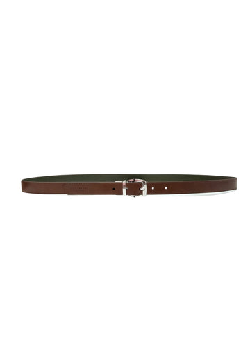 CINTURA DONNA REVERSIBILE THE BRIDGE 03251601 MARRONE-VERDE