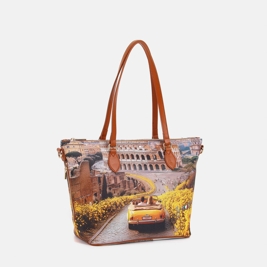 BORSA YNOT SHOPPING MEDIUM YES-396S6 SUNSHINE ROME