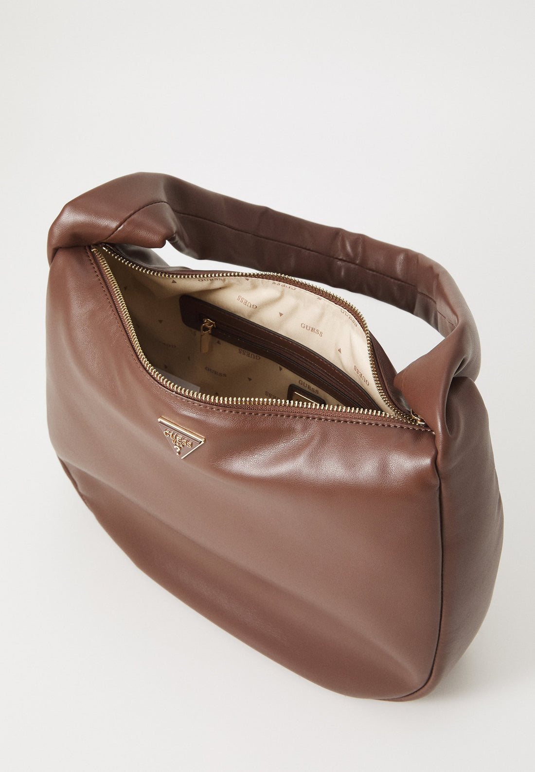 BORSA A SPALLA DONNA GUESS SUNETRA NG753402 ESPRESSO MARRONE