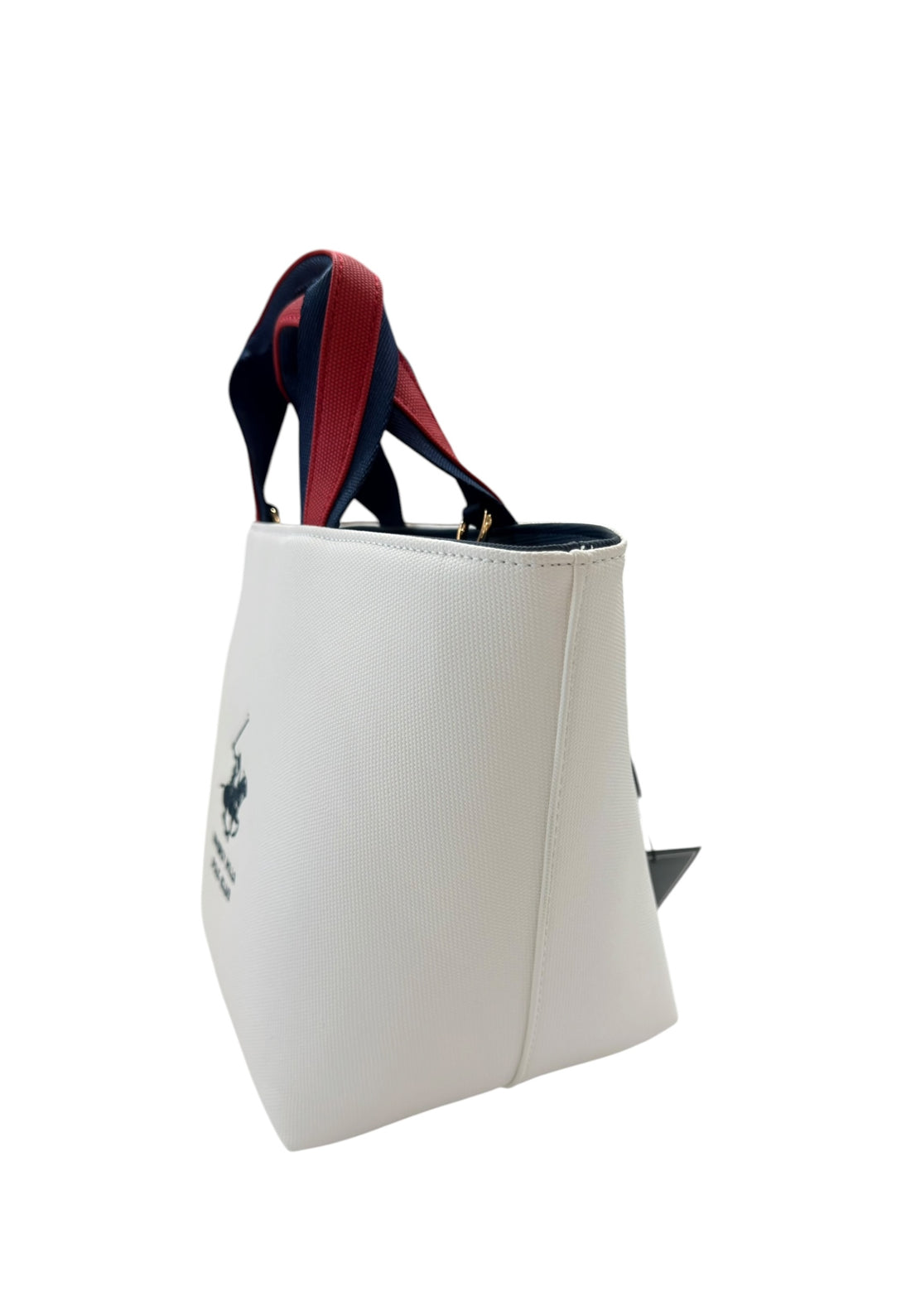 BORSA A MANO E TRACOLLA DONNA BEVERLY HILLS POLO CLUB BH-4551 BIANCO