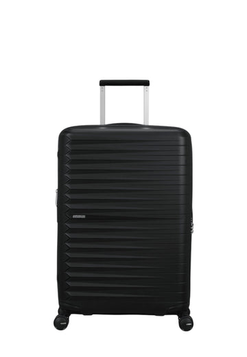VALIGIA TROLLEY MEDIA AMERICAN TOURISTER FASTFORWARD 155260 FLASH BLACK 68 CM