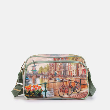 BORSA DONNA REPORTER GRANDE YNOT YES-331S6 AMSTERDAM WINDMILL