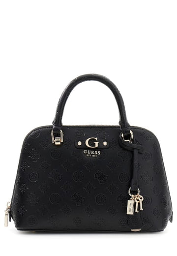 BORSA BUGATTI A MANO E TRACOLLA GUESS DITA PD760205 BLACK LOGO