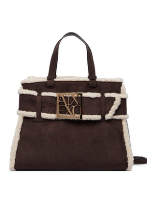 BORSA MEDIA DONNA ARMANI EXCHANGE XW000285 AF26995 M6027 ANTAGONIST-SCRIPT