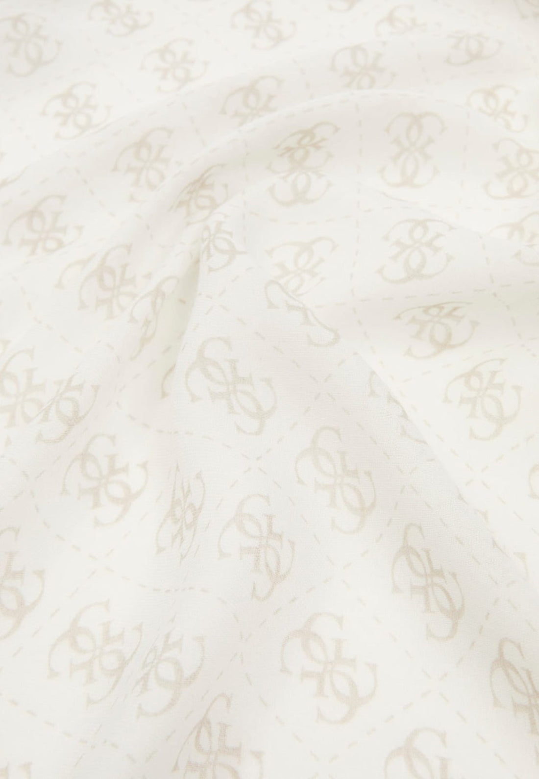 PASHMINA GUESS DONNA RETTANGOLARE AW5341POL03 WHITE LOGO