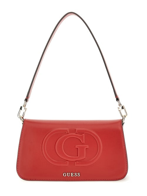 BORSA TRACOLLINA GUESS ECO MIETTA EVG951320 RED