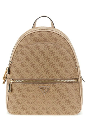 ZAINO DONNA GRANDE GUESS MANHATTAN II SG711833 LATTE LOGO