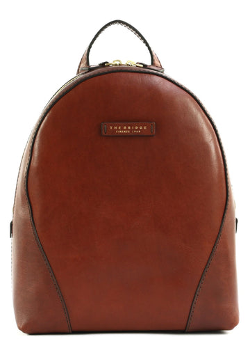 ZAINO DONNA THE BRIDGE MAGDA 04334601 14 MARRONE