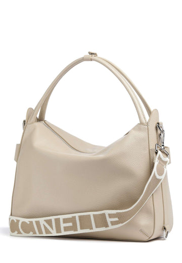 BORSA A SPALLA E TRACOLLA COCCINELLE GRETEL E1U6C180101 N64 SANDSHELL