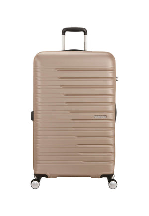 VALIGIA TROLLEY MEDIA AMERICAN TOURISTER FLASHLINE 149768 IVORY GOLD 67 CM