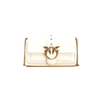 PINKO LOVE ONE POCKET BAG 100061 A0F1 WHITE