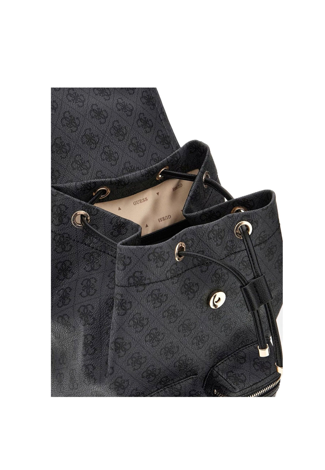 ZAINO DONNA GUESS MANHATTAN II SG711831 COAL LOGO