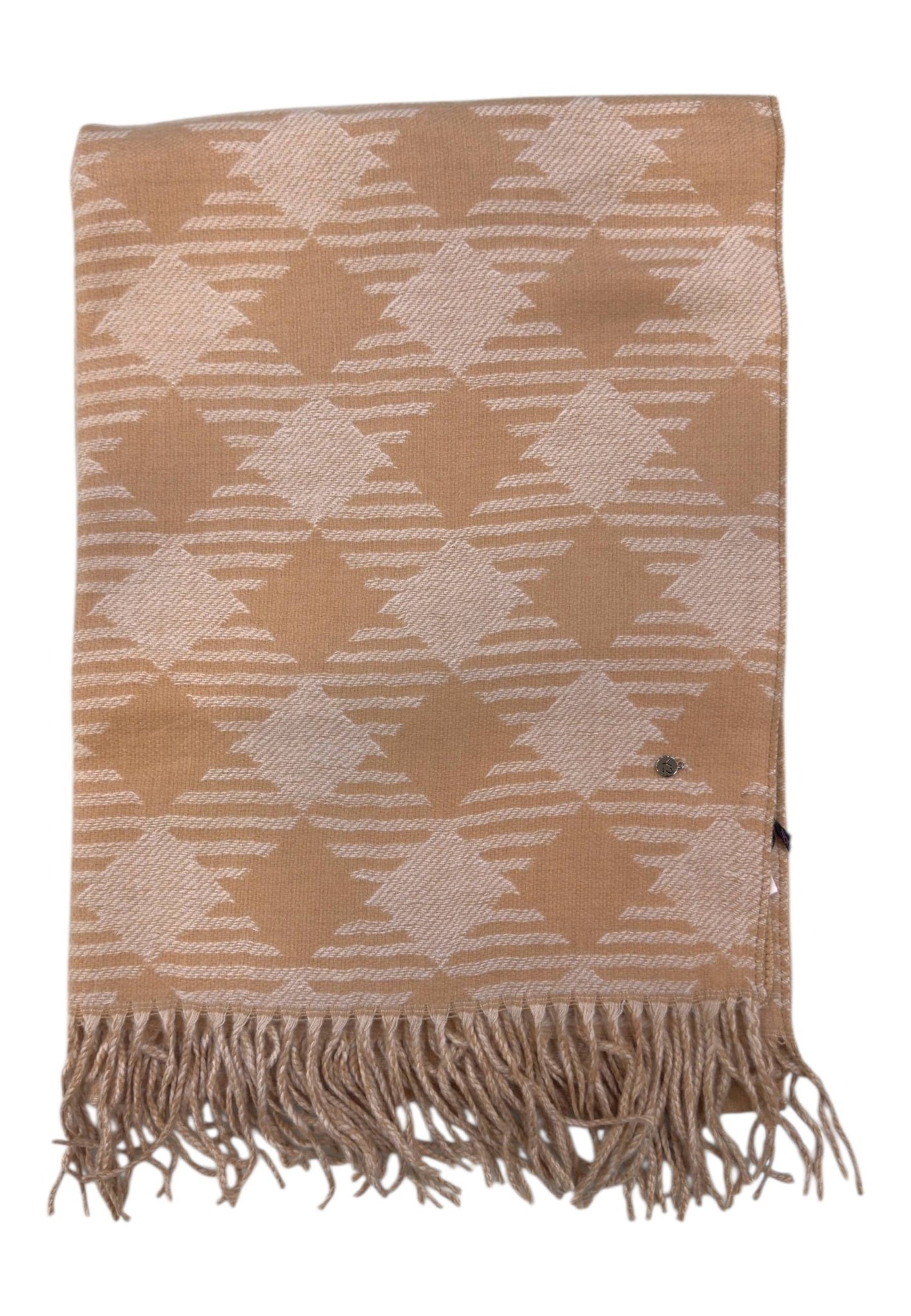 SCIARPA DONNA YNOT CHECK CHE-115F6 ALMOND