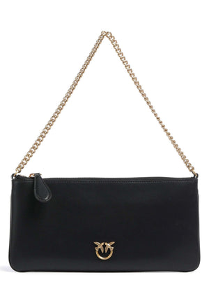 BORSA PINKO NEW HORIZONTAL FLAT 107669 A0F1 Z99Q BLACK