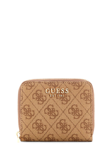 PORTAFOGLIO GUESS DONNA PICCOLO LAUREL II SG7459137 LATTE LOGO