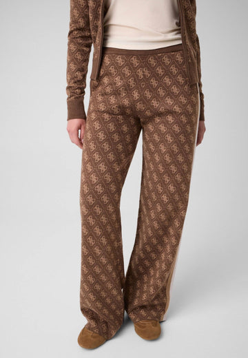 PANTALONI DA TUTA DONNA GUESS V6BB01Z1483 FNPC COFFEE