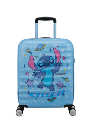 VALIGIA BAGAGLIO A MANO AMERICAN TOURISTER WAVEBREAKER DISNEY 152579 STITCH UNIVERSE 55 CM