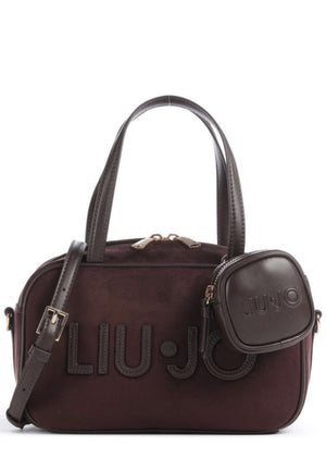 BORSA A SPALLA E TRACOLLA LIU-JO FERIELLE AF6118_T711A 91419 DEEP BROWN