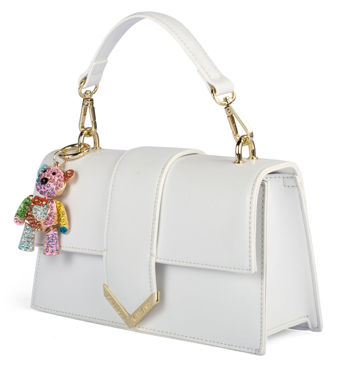 BORSA TRACOLLINA PASHBAG KAYLA 17295 BIANCO