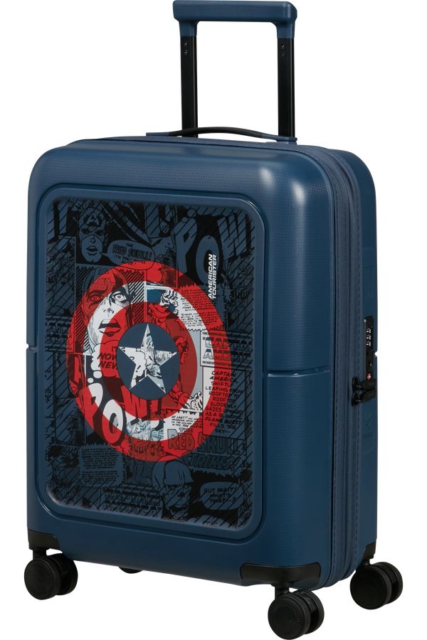 VALIGIA BAGAGLIO A MANO ESPANDIBILE AMERICAN TOURISTER DASHPOP DISNEY 153857 CAPITAN AMERICA SHIELD