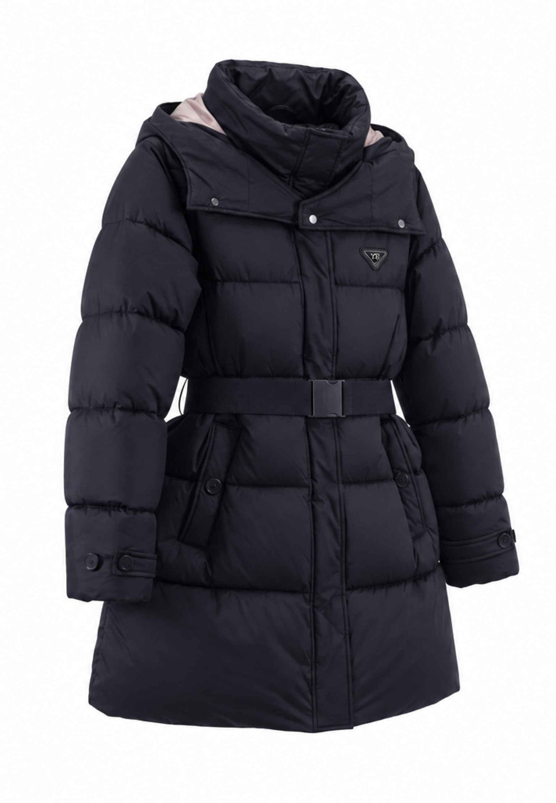 PIUMINO LUNGO DONNA YNOT ELG-004F1 NAVY