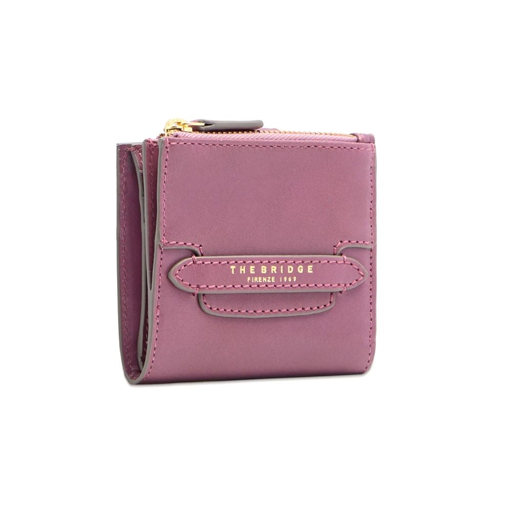 PORTAFOGLIO DONNA PICCOLO THE BRIDGE LUCREZIA 01800501 00B MALVA