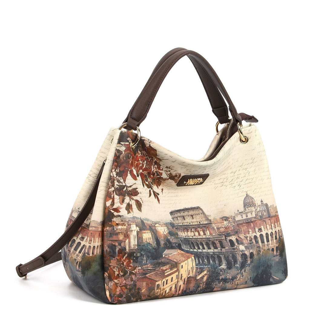 BORSA A MANO E TRACOLLA  DONNA YNOT CPD-003F7 COLOR ROME