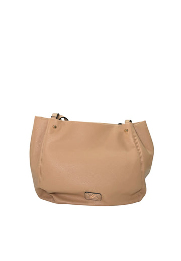 BORSA A SPALLA DONNA VERDE 16-0008412 BEIGE