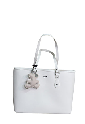 BORSA A SPALLA PASHBAG JANINE 17311 BIANCO