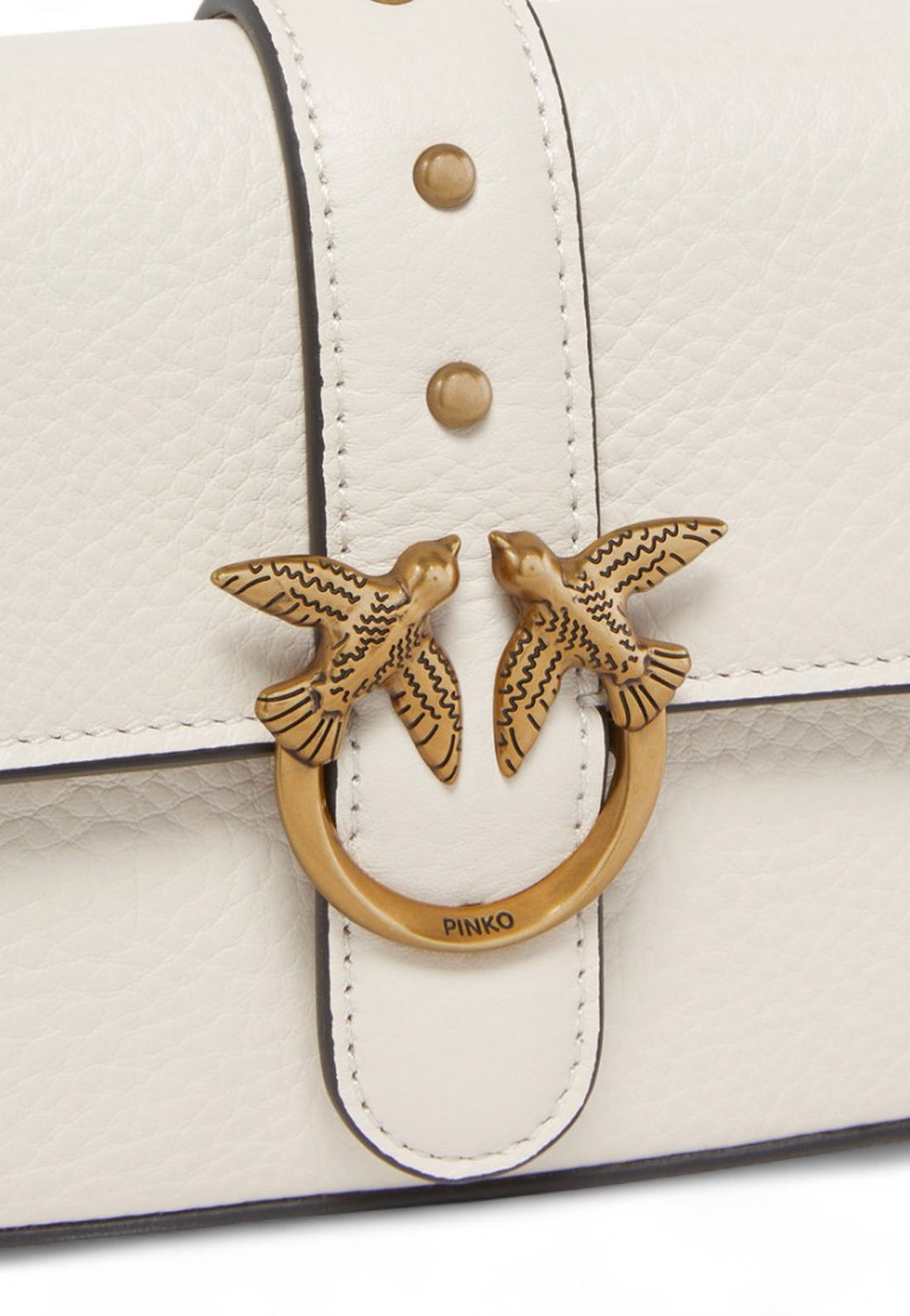 BORSA PINKO LOVE ONE SLOUCHY BABU BOTTALATO 105353 A20X Z14Q BIANCO