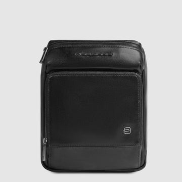 BORSELLO TRASVERSALE UOMO IN PELLE PIQUADRO CA6882W136 NERO