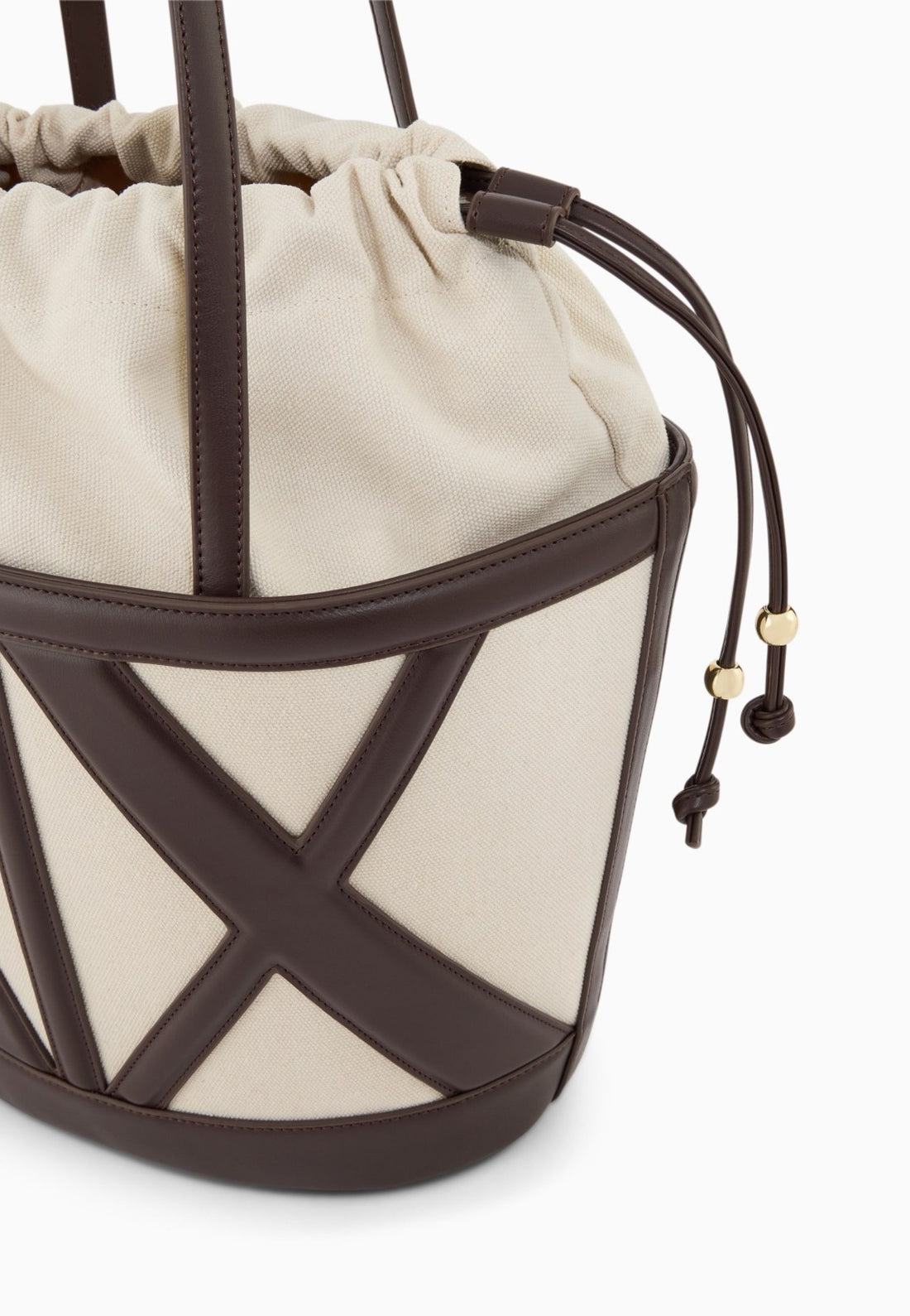 BORSA A SECCHIELLO DONNA ARMANI EXCHANGE XW002607 AF22635 M6262 NATURAL-DUSK SHADE MARRONE