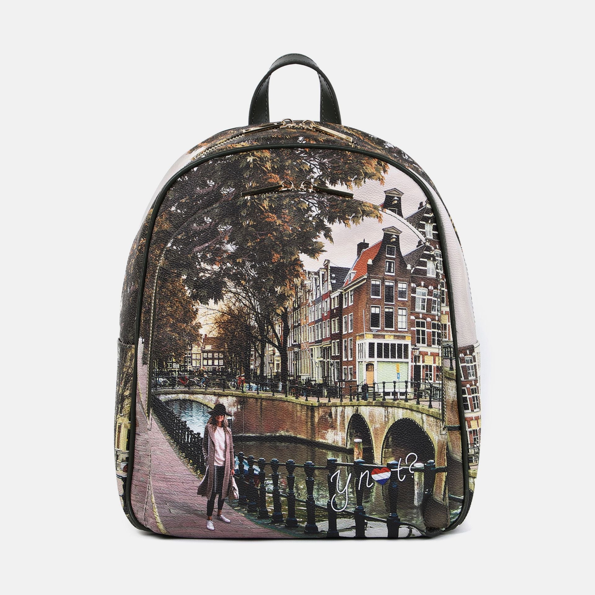 ZAINO DONNA GRANDE YNOT YES-579F6 AMSTERDAM BRIDGE