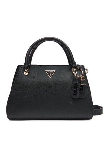 BORSA A MANO E TRACOLLA DONNA GUESS NOELLE II ZG967207 BLACK