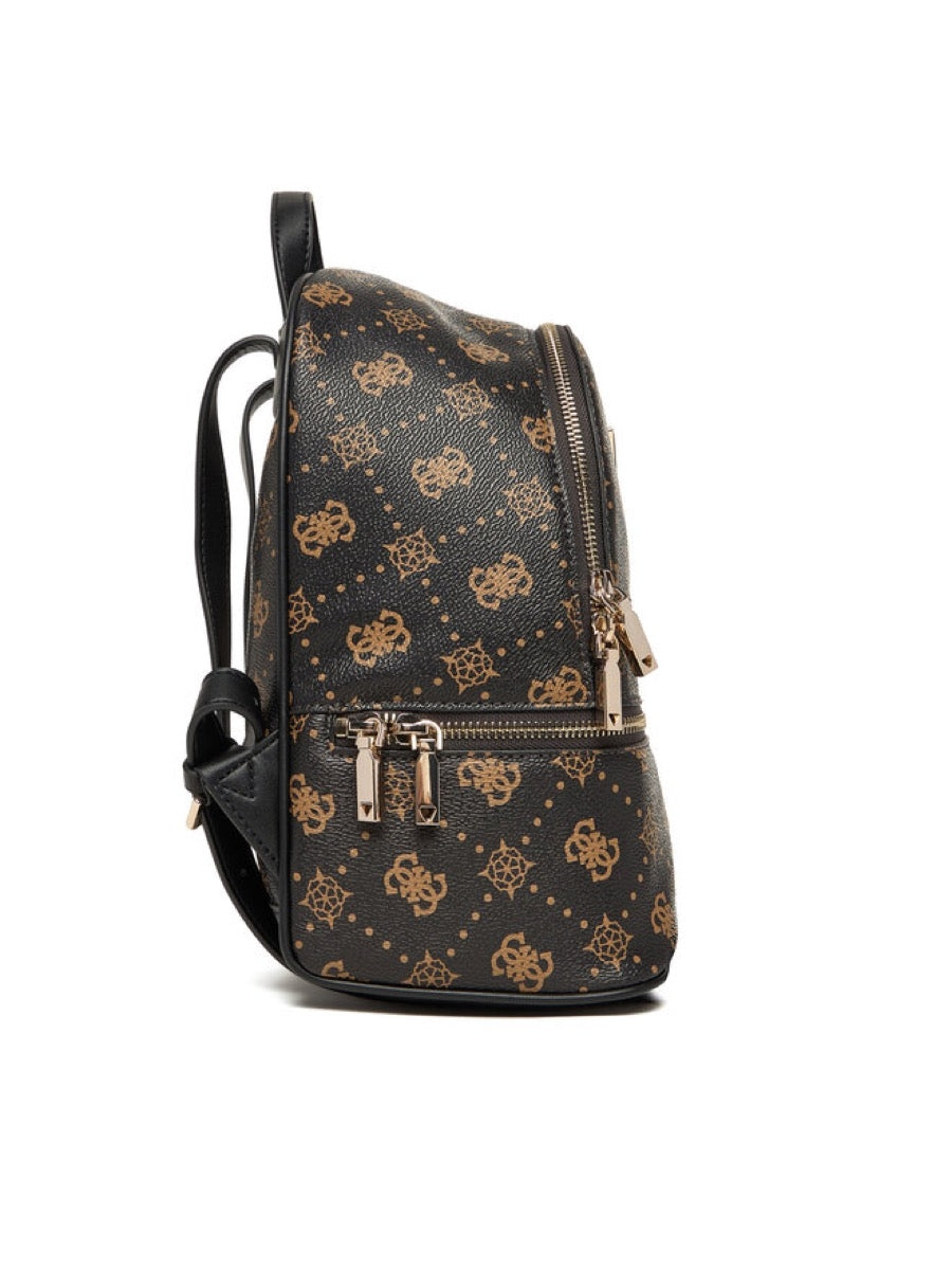 ZAINO DONNA GUESS SILIA TRAVEL GP9890032 ESPRESSO LOGO