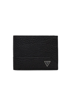 PORTAFOGLIO UOMO GUESS COMPLETO SMBAGRLEA24 BLACK